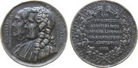 Frankreich Medaille Zinn-/Bleiguß (?) Louis Philippe (1830-1848) - Erinnerung an Benjamin Franklin und Baron de Antoine Montyon, beider Brustbilder -