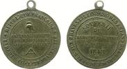 Jetons tragbare Medaille Messing Lille - auf den 55. Jahrstag der Belagerung, Schrift zwischen phrygischen Kappe und Lot / Schrift, ca. 24,5 MM -