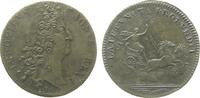 Jetons Jeton Messing Louis XIV. (1643-1715) - Late Cuncta Profundit, Büste nach rechts / Aurora in einer galoppierenden Bige über den Wolken -