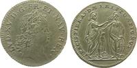 Jetons Jeton Messing Louis XV. (1715-1774) - auf die Einnahme von Fontarabie, La prise de Fontarabie (pays Basque), Büste nach rechts / La Fr -