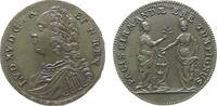 Jetons Jeton Bronze Louis XV. (1715-1774) - auf die Einnahme von Fontarabie, La prise de Fontarabie (pays Basque), Büste nach links / La Fran -