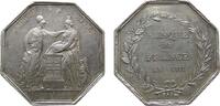 Jetons Jeton Silber Banque de France AN VIII, Minerva und Fortuna / Schrift im Kranz, v. Dumarest, ca. 36,2 MM, ca. 24,8 Gramm, Randpunze: Ha -