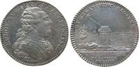 Jetons Jeton o.J. Silber Louis XV. (1715-1774) - auf die Handelkammer in Lille, Chambre de Commerce de Lille, Büste nach rechts / Meer mit vier S...