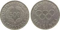 Finnland 500 Markka Ag Olympiade -