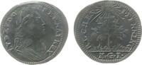 Rechenpfennig Rechenpfennig o.J. Messing Louis XV., Nürnberg, Büste nach rechts / Sonne bescheint Baum, Signatur: M.G.I., ca. 22 MM ss