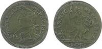 Rechenpfennig Rechenpfennig Messing Kittel Johann Gottlob - Louis XVI., Nürnberg, Büste nach links / Krieger mit Speer, Signatur: I.G.K., ca. 20 MM -