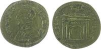 Rechenpfennig Rechenpfennig Messing Schwarzberg General, Nürnberg, Büste nach links / Triumphbogen, ca. 19 MM -