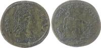 Rechenpfennig Rechenpfennig Messing Lauer Ernst Ludwig Sigmund - Minerva, Nürnberg, Brustbild nach links / Frau mit ausgestrecktem Arm in Landschaft, Signat -