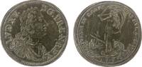 Rechenpfennig Rechenpfennig Messing Dietzel Johann Jacob (1711-1748) - Louis XV., Nürnberg, Büste nach rechts / Fortuna zwischen Segelschiffen, Signatur: I. -