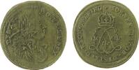 Rechenpfennig Rechenpfennig Messing Dietzel Johann Jacob (1711-1748) - Louis XV., Nürnberg, Büste nach rechts / Monogramm, ca. 22,5 MM -