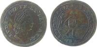 Rechenpfennig Rechenpfennig Messing Dietzel Johann Jacob (1711-1748) - Louis XV., Nürnberg, Büste nach rechts / Sämann auf Feld, Signatur: I.I.D., ca. 23 MM -