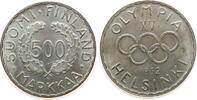 Finnland 500 Markka Ag Olympiade -