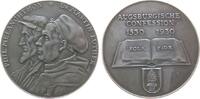 Reformation / Religion Medaille 1930 Silber Martin Luther und Philipp Melanchthon - auf die 400Jahrfeier der Augsburger Konfession, beider Büsten...