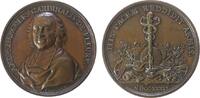 Frankreich Medaille Bronze Fleury Andre Hercule - auf den erfolgreichen Friedensschluß nach dem polnischen Erbfolgekrieg, und auf den Waffenstillsta -