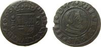 Spanien 16 Maravedis Ku Felipe IV (1621-65), Cuenca -