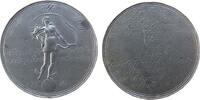 Medicina in nummis Medaille Zinn Gotha - auf die Teuerung und Hungersnöte, Sachsen-Coburg-Gotha, Fortuna auf Weltkugel / Auflistung der Lebensmittelpreise, -