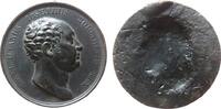 Bayern Medaille Eisenguß Maximilian I. (IV.) Joseph (1799-1825), Bayern, Büste nach rechts, einseitig, ca. 50,5 MM, abgebrochene Öse -
