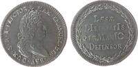 Bayern Jeton Silber Maximilian II. Emanuel (1679-1726) - auf den Verteidiger der deutschen Freiheit, Bayern, Büste nach rechts / Mehrzeiler m -