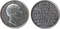 Bayern Medaille Silber Maximilian I. Joseph (1806-1825) - auf sein 25-jähriges Regierungsjubiläum, Bayern, Büste nach rechts / Mehrzeiler, v. Lo -