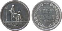 Bayern Preismedaille Silber Maximilian I. Joseph (1806-1825) - Akademie der Wissenschaften, Bayern, Platon sitzt nach rechts und hält Schriftrolle in -