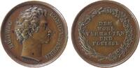Bayern Schulpreismedaille Bronze Ludwig I. (1825-1848) - Schulprämie, Bayern, Büste nach rechts / Mehrzeiler, v. Neuss, ca. 25 MM, kleine Randfehler, klei -