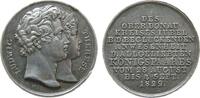 Bayern Medaille Silber Ludwig I. (1825-1848) - auf die Anwesenheit in Ludwig und seiner Frau Therese im Rheinkreis, Bayern, beider Büsten gestaf -