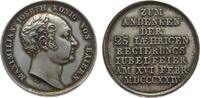 Bayern Medaille Silber Maximilian I. Joseph (1806-1825) - auf sein 25-jähriges Regierungsjubiläum, Bayern, Büste nach rechts / Mehrzeiler, v. Lo -