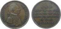 Bayern Medaille Bronze Maximilian IV. (I.) Joseph (1799-1806-1825) - auf den Besuch des Kronprinzen Ludwig in der Pariser Münzstätte, Bayern, Br -