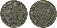 Bayern Medaille Silber Maximilian II. Emanuel (1679-1726) - auf den Verteidiger der deutschen Freiheit, Bayern, Büste nach rechts / Mehrzeiler m -