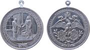 Wilhelm I. (1861-1888) tragbare Medaille Aluminium Wilhelm I (1861-1888) - auf die französische Kapitulation, Napoleon III. übergibt Wilhelm I. seinen Degen / Krone über -