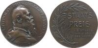 Bayern Medaille Bronze Luitpold (1821-1912) Prinzregent von Bayern - Staatspreis des Ministeriums des Inneren, Brustbild nach rechts / Mehrzeile -