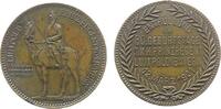 Bayern tragbare Medaille Bronze Luitpold Prinzregent von Bayern - auf die Denkmalsenthüllung, anläßlich seines 80. Geburtstages, Denkmal / Mehrzeiler, ca -