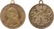 Bayern tragbare Medaille Bronze Luitpold (1886-1912) Prinzregent - auf seinen 70. Geburtstag, Bayern, Brustbild nach rechts / Doppelwappen, ca. 27,2 MM, -