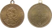 Bayern tragbare Medaille Bronze Luitpold (1886-1912) Prinzregent - auf seinen 70. Geburtstag, Bayern, Brustbild nach rechts / Schrift, v. Lauer, ca. 27 M -