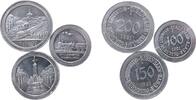 Jetons & Notgeld Lot Straßenbahngeld Aluminium Nürnberg - Fürth, 100 + 150 + 200 Pfennig, die 1. Locomotive Deutschlands, Kunstbrunnen, Deustchlands 1. Eisenbahn, ca -