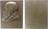 Medicina in nummis Plakette Bronze Hochstetter Christian Gottlob Ferdinand Ritter von (1829-1884) - deutsch-österreichischer Geologe, Naturforscher und Entd -