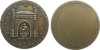 Frankreich Medaille Bronze Metz - auf den 9. Internationalen Kongress der Notare der Berufungsgerichte Colmar und Metz, Lothringen, Ansicht der Port -