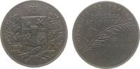 Frankreich Medaille Bronze Nancy - Preismedaille der Universitét de France, Lothringen, Collège Stanislas. Wappen / Zweig über Gravur 2.Prix Excell -