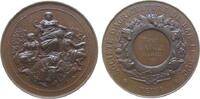Frankreich Medaille Bronze Bar-le-Duc - Prämie der Ackerbaugesellschaft, Lothringen, Allegorie der Landwirtschaft / Kreis aus Tieren und Geräten, da -