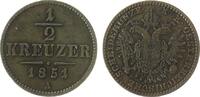 Österreich 1/2 Kreuzer Ku Franz Joseph I, A (Wien) -