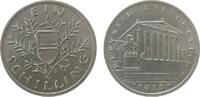 Österreich 1 Schilling Ag Erste Republik, J429a -