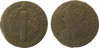 Frankreich 2 Sols Br Louis XVI, A (Paris), L AN 4, Typ: Francois -