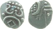 Indien IPS 1 Chuckram Ag Travancore, 1600-1847, ca. 0,35 Gramm -
