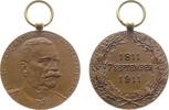 vor 1914 tragbare Medaille Bronze Carl Anton (1848-1849) - auf seinen 100. Geburtstag, Hohenzollern-Sigmaringen, Brustbild halbrechts / Schrift, v. Szimai, -