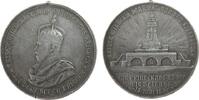 Wilhelm I. (1861-1888) Medaille Silber Wilhelm I (1797-1888) - auf die Weihe des Kyffhäuserdenkmals, Brustbild mit Krone nach links / Denkmal, ca. 34,5 MM, ca. -