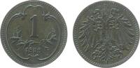 Österreich 1 Heller Br Franz Joseph I,J372 -