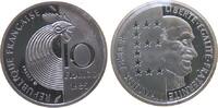 Frankreich 10 Francs Ag Schuman -