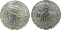 Frankreich 100 Franc Ag Zola -
