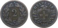 Schweiz 2 Rappen 1850 Ku HMZ 1213, A VF-