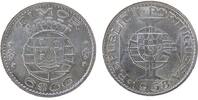 Timor 6 Escudos Ag Wappen -
